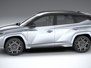 Hyundai Tucson N-line 2021 3D Модель