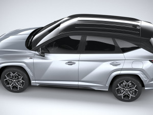 Hyundai Tucson N-line 2021 3D Модель