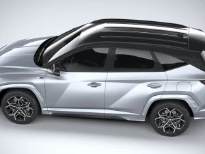Hyundai Tucson N-line 2021 3D Model