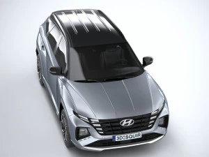 Hyundai Tucson N-line 2021 3D Model