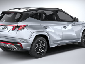 Hyundai Tucson N-line 2021 3D Модель