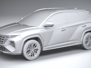 Hyundai Tucson N-line 2021 3D Модель