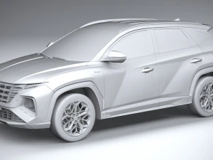 Hyundai Tucson N-line 2021 3D Model