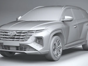 Hyundai Tucson N-line 2021 3D Model
