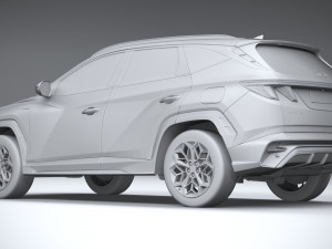 Hyundai Tucson N-line 2021 3D Модель