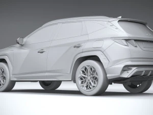 Hyundai Tucson N-line 2021 3D Model