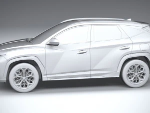 Hyundai Tucson N-line 2021 3D Model