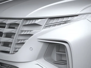 Hyundai Tucson N-line 2021 3D Model