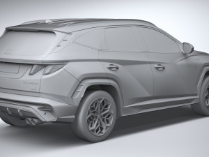 Hyundai Tucson N-line 2021 3D Модель