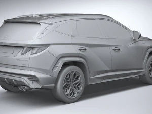 Hyundai Tucson N-line 2021 3D Model