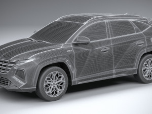 Hyundai Tucson N-line 2021 3D Модель