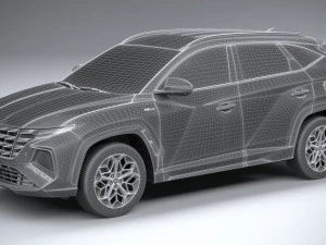 Hyundai Tucson N-line 2021 3D Model