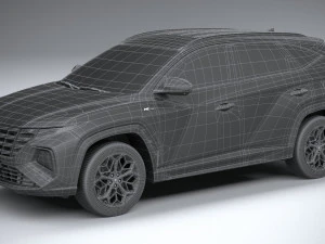 Hyundai Tucson N-line 2021 3D Model