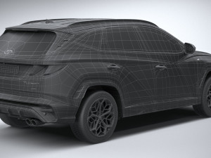 Hyundai Tucson N-line 2021 3D Модель