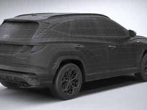 Hyundai Tucson N-line 2021 3D Model