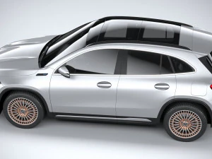 Mercedes-Benz EQA 2022 3D Model