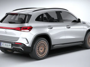 Mercedes-Benz EQA 2022 3D Model