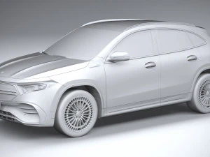Mercedes-Benz EQA 2022 3D Model