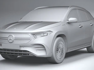 Mercedes-Benz EQA 2022 3D Model