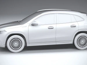 Mercedes-Benz EQA 2022 3D Model
