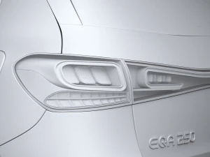 Mercedes-Benz EQA 2022 3D Model