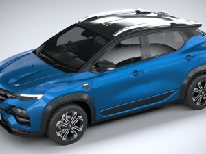 Renault Kiger 2022 Modelo 3D