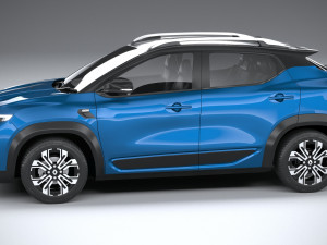 Renault Kiger 2022 Modelo 3D