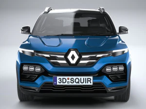 Renault Kiger 2022 3D Model
