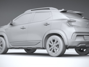 Renault Kiger 2022 Modelo 3D