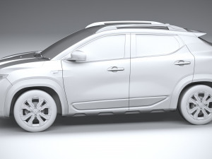 Renault Kiger 2022 Modelo 3D