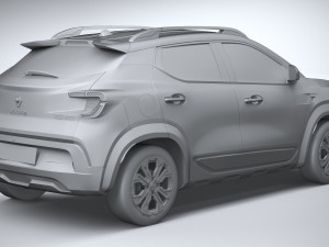 Renault Kiger 2022 Modelo 3D