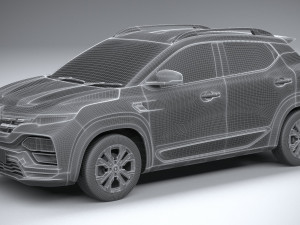 Renault Kiger 2022 Modelo 3D