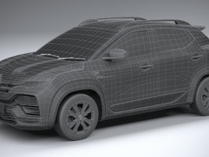Renault Kiger 2022 Modelo 3D