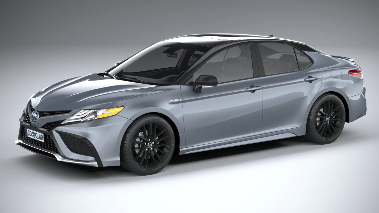 Toyota Camry XSE 2021 3D Model .c4d .max .obj .3ds .fbx .stl .blend 