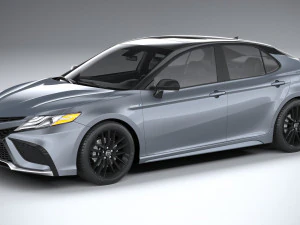 Toyota Camry XSE 2021 Model 3D