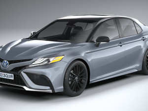 Toyota Camry XSE 2021 Modelo 3D
