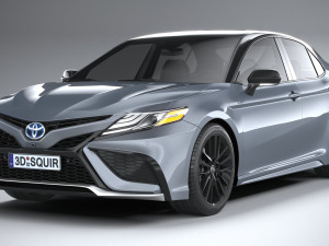 Toyota Camry XSE 2021 Modelo 3D