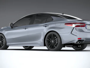 Toyota Camry XSE 2021 3D Model
