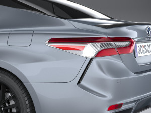 Toyota Camry XSE 2021 Modelo 3D