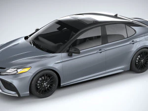Toyota Camry XSE 2021 3D Model