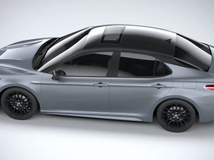 Toyota Camry XSE 2021 3D Model
