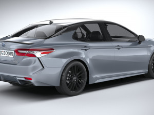 Toyota Camry XSE 2021 Modelo 3D