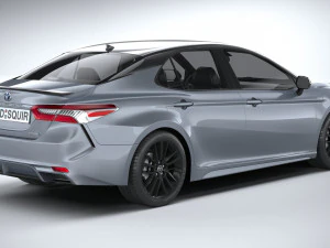 Toyota Camry XSE 2021 3D Model