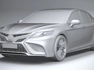 Toyota Camry XSE 2021 3D Model