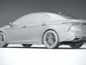 Toyota Camry XSE 2021 Modelo 3D