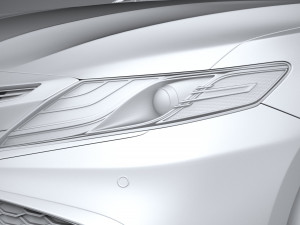 Toyota Camry XSE 2021 Modelo 3D