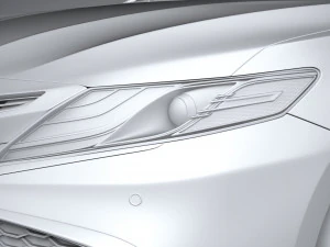 Toyota Camry XSE 2021 3D Model