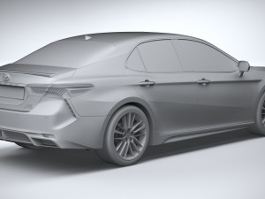 Toyota Camry XSE 2021 Modelo 3D