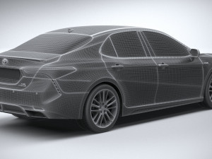 Toyota Camry XSE 2021 Modelo 3D