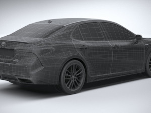 Toyota Camry XSE 2021 Modelo 3D